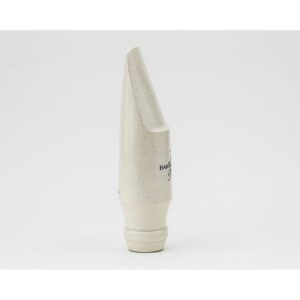 Barkley - Vintage ZZ 7 Baritone Saxophone Mouthpiece (White with Ebony)